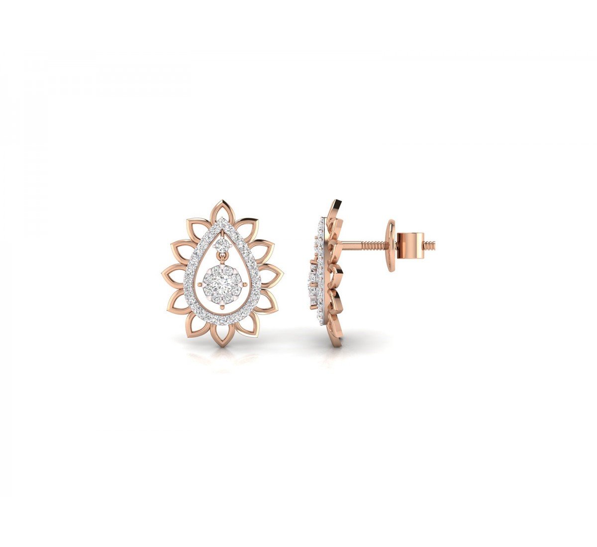 Petalix Diamond Earrings