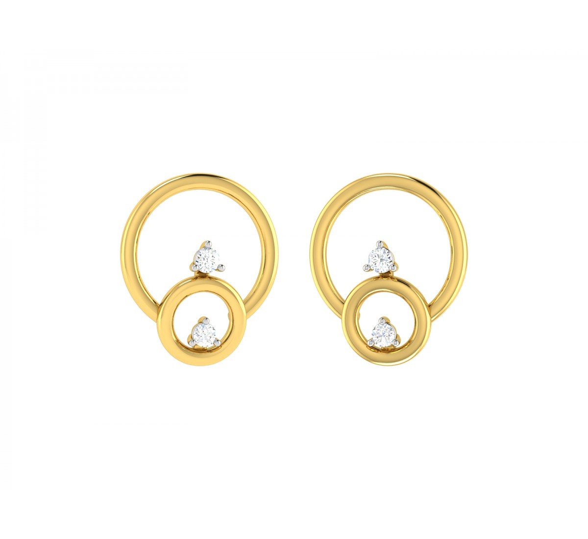 Quiver Diamond Earrings