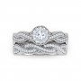 Shimmer Solitaire Diamond Ring