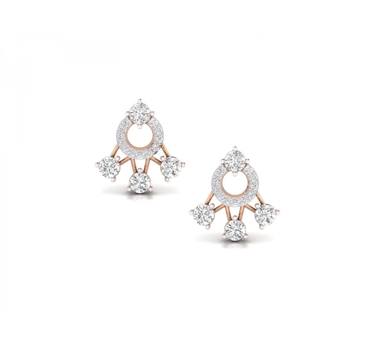 Shimmer Diamond Earrings