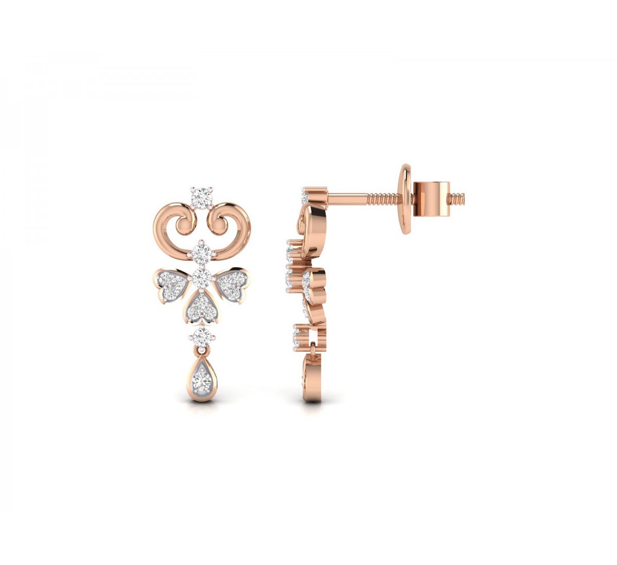 Zestful Diamond Earrings