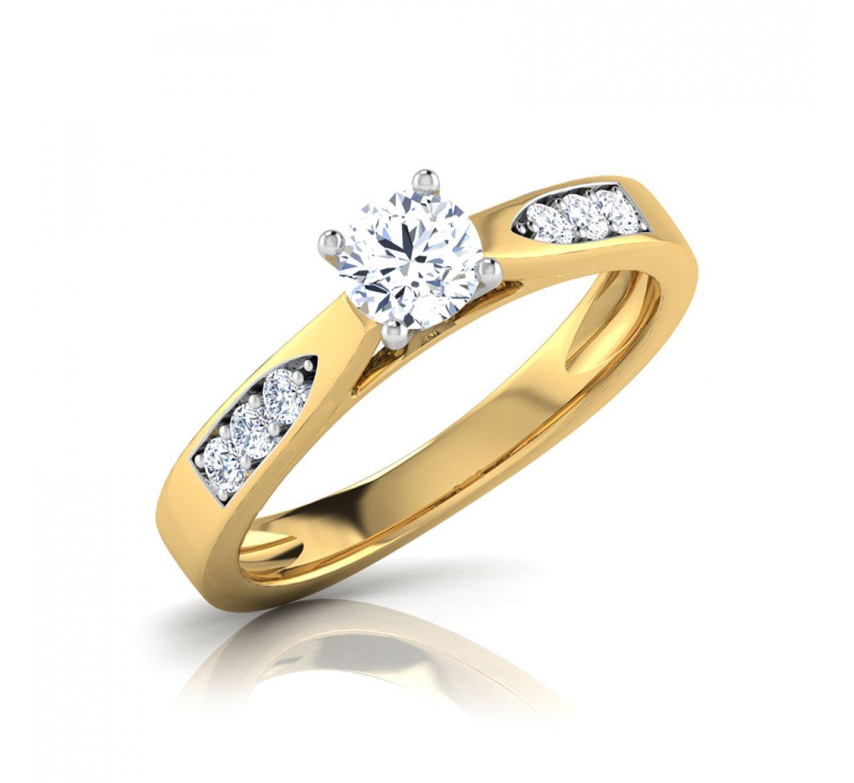 Classic Dahab Solitaire Diamond Ring