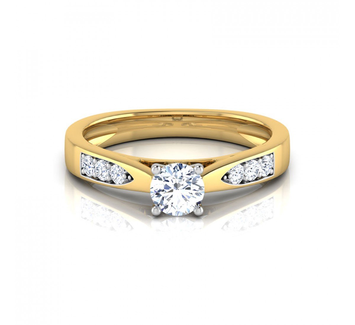 Classic Dahab Solitaire Diamond Ring