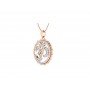 Om Essence Diamond Pendant