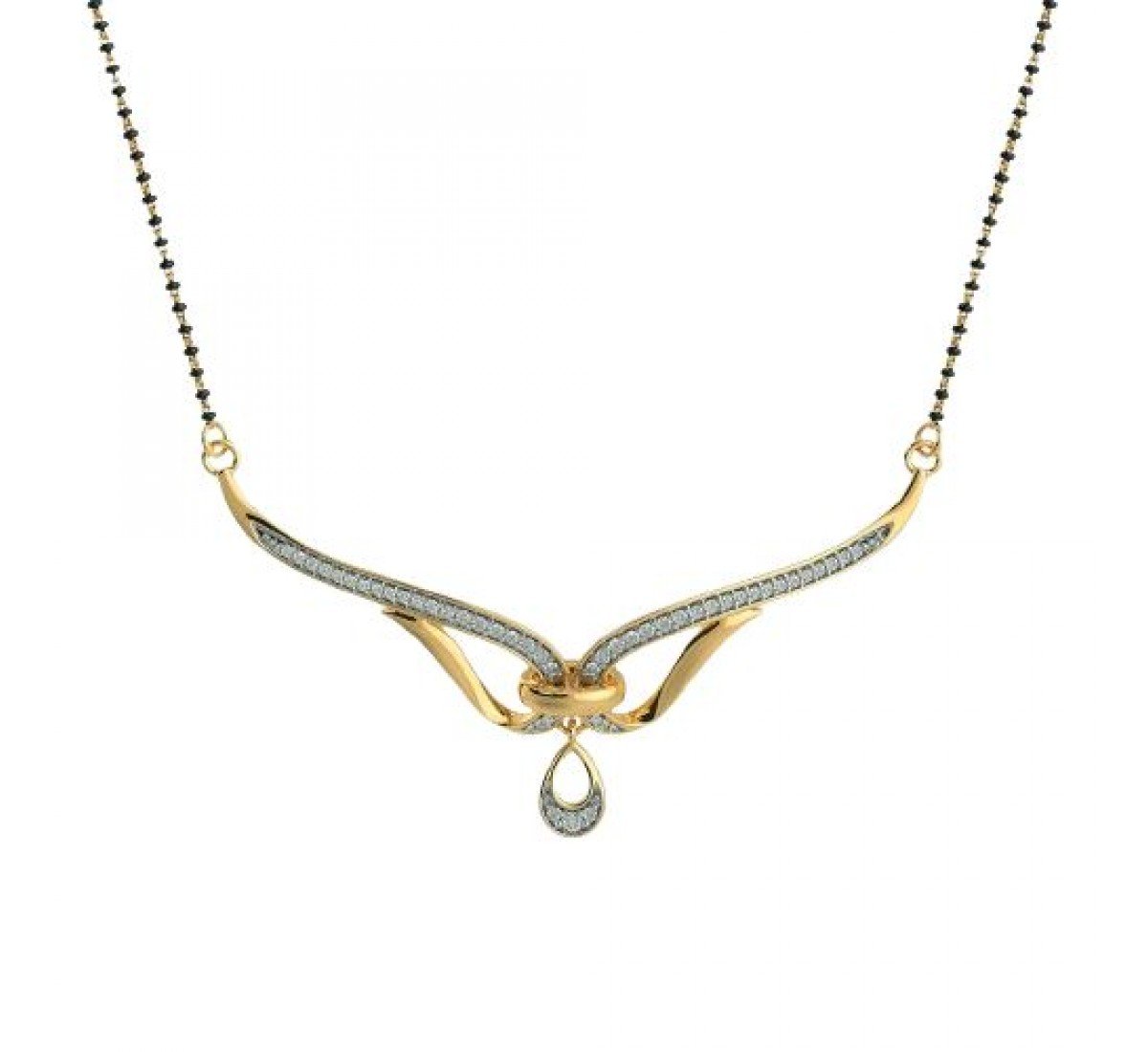 Quixotix Diamond Mangalsutra