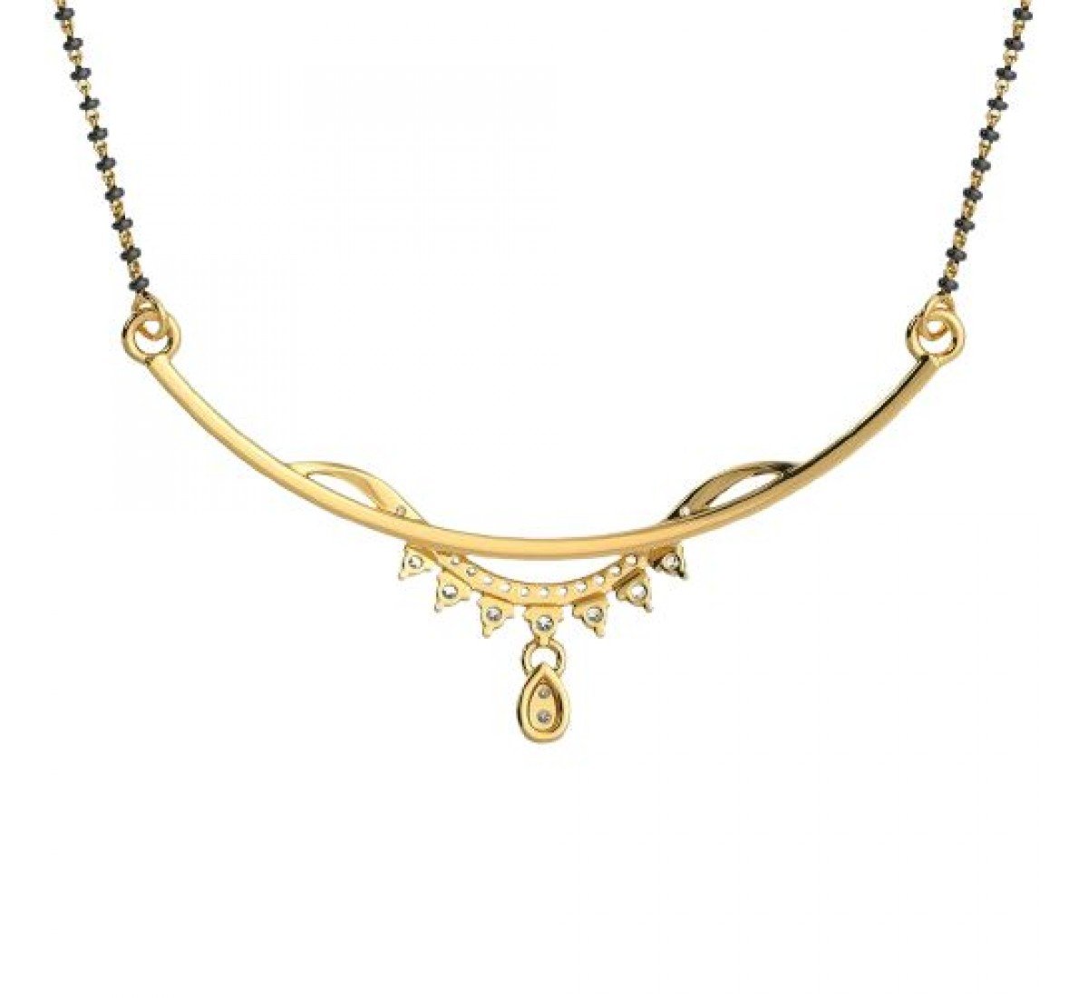 Anemos Diamond Mangalsutra