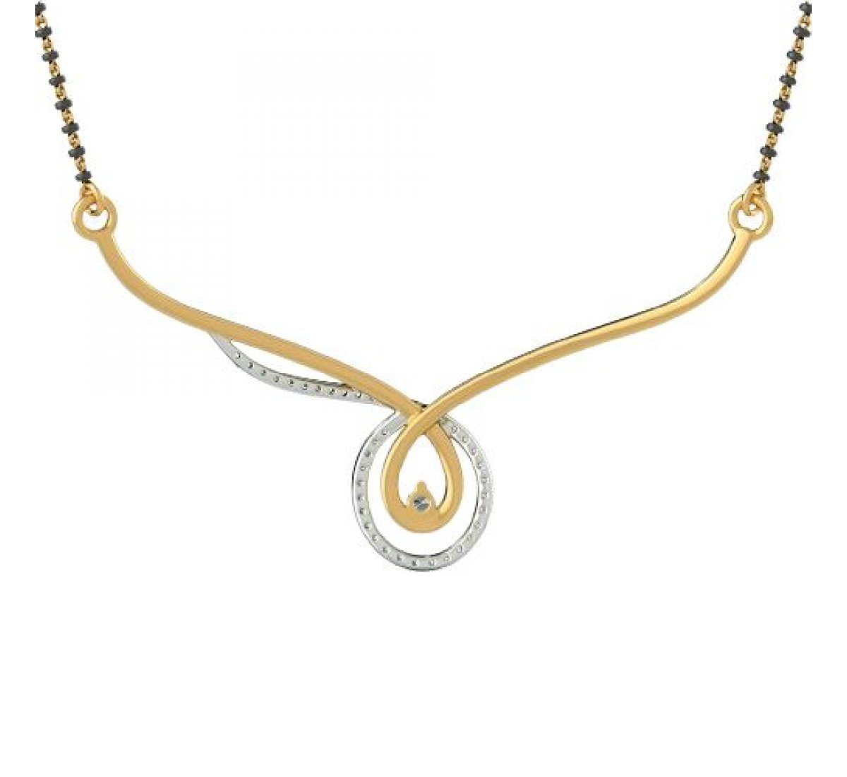 Blazeify Diamond Mangalsutra