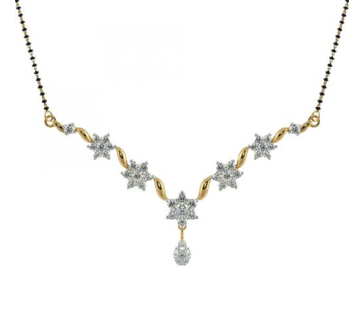 Amiable Diamond Mangalsutra