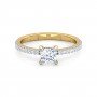 Orla Peta Solitaire Diamond Ring