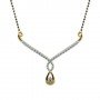 Iridescent Diamond Mangalsutra