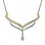 Brocade Diamond Mangalsutra