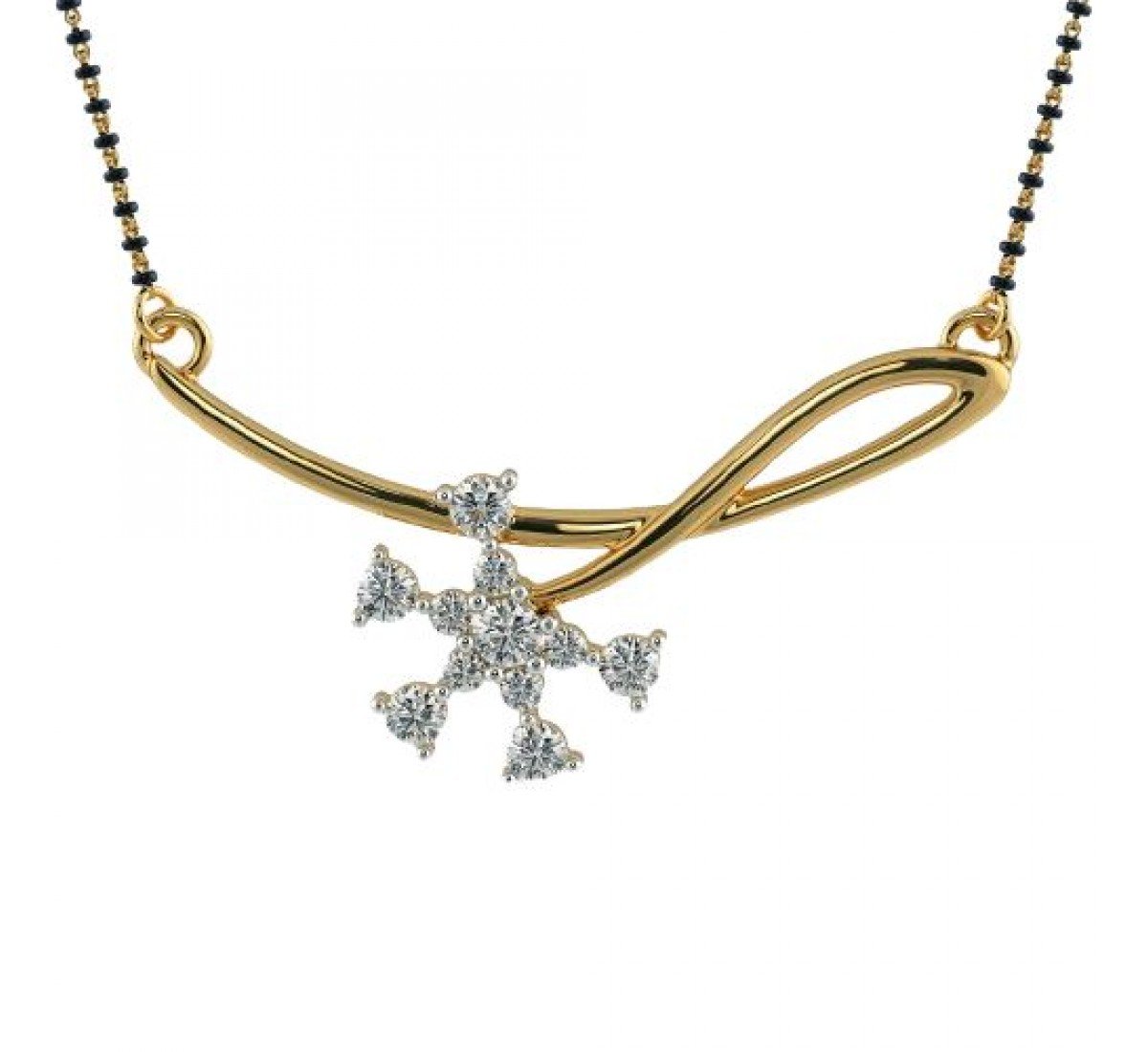 Blingara Diamond Mangalsutra