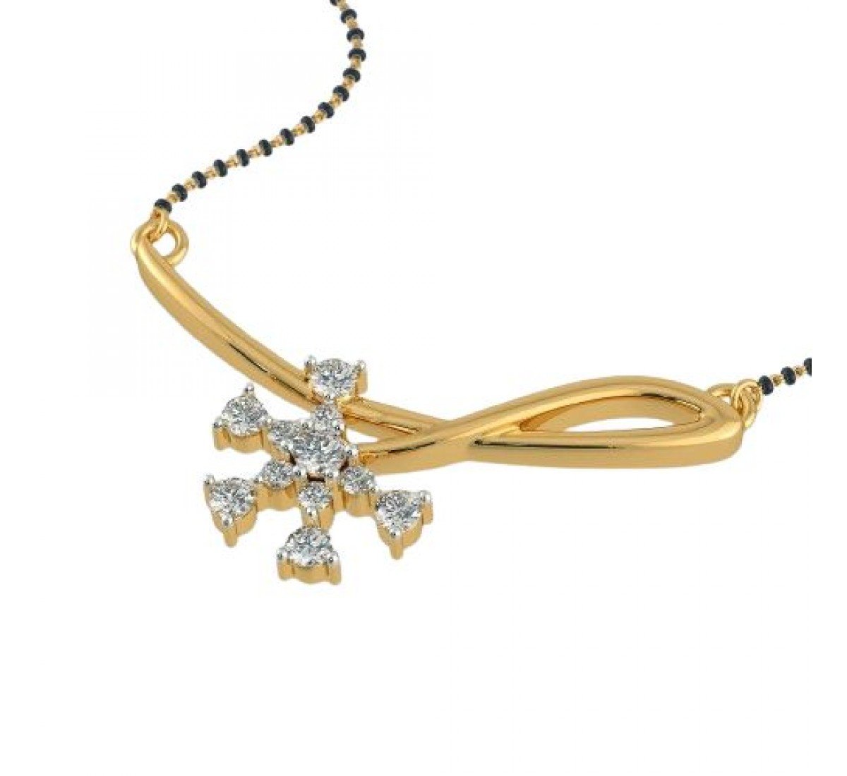 Blingara Diamond Mangalsutra