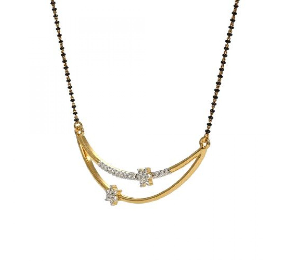 Opalara Diamond Mangalsutra