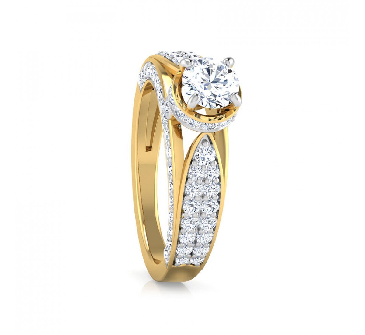 Gleamstone Solitaire Diamond Ring