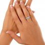 Vibrance Solitaire Diamond Ring