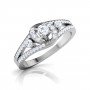 Vibrance Solitaire Diamond Ring