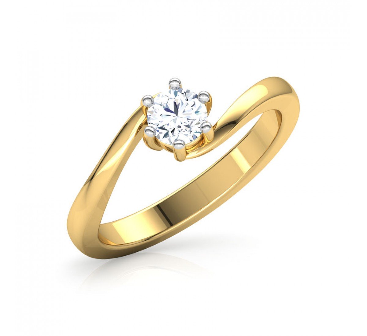 Raisha Solitaire Diamond Ring