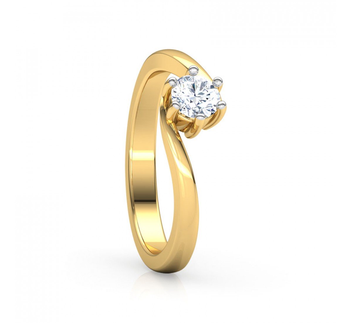 Raisha Solitaire Diamond Ring