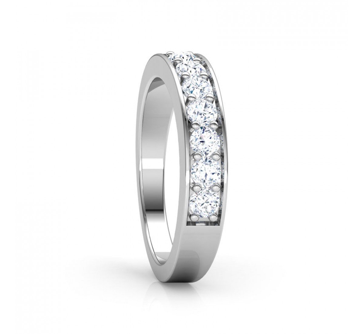 Graceful Intertwine Diamond Band