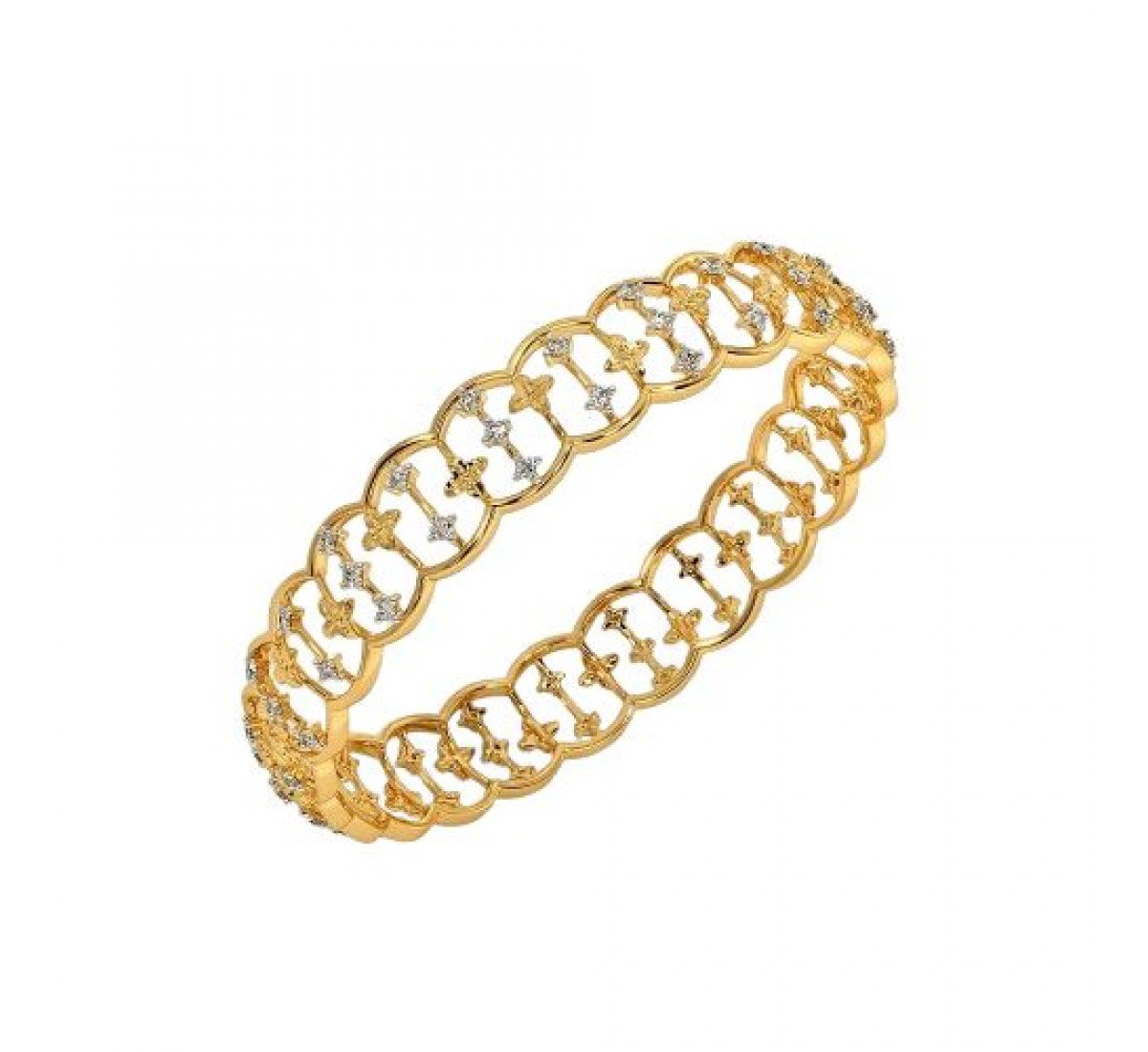 Arborence Diamond Bangles