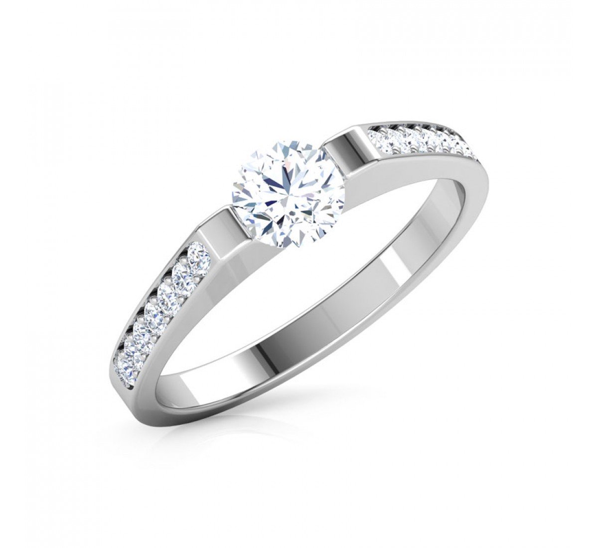 Katie Lisha Solitaire Diamond Ring