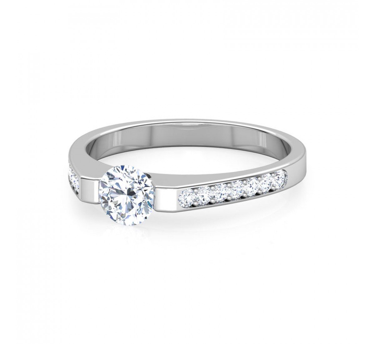 Katie Lisha Solitaire Diamond Ring