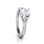 Lustrous Spark Solitaire Diamond Ring