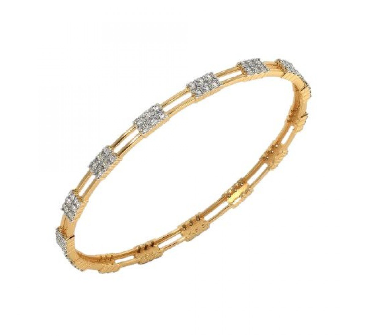 Andrea Stylish Diamond Bangles