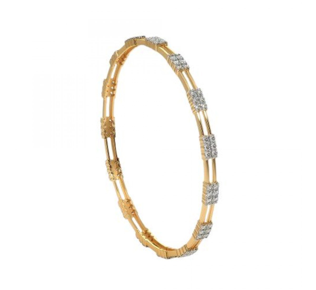 Andrea Stylish Diamond Bangles