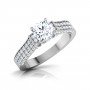 Aveline Glam Solitaire Diamond Ring