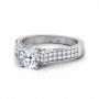 Aveline Glam Solitaire Diamond Ring