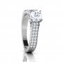 Aveline Glam Solitaire Diamond Ring