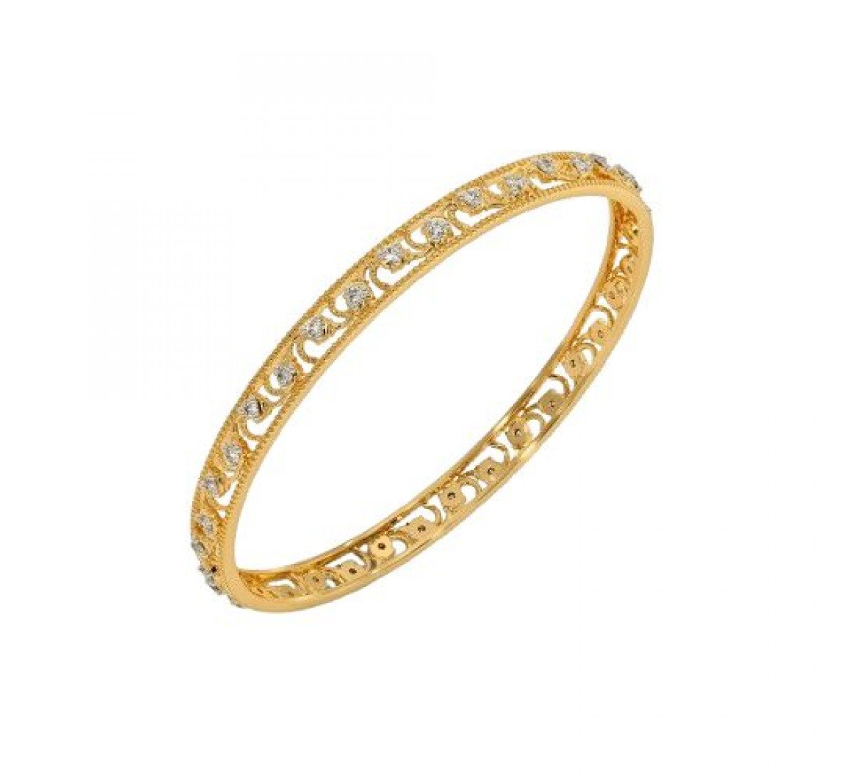 Alluring Laysa Diamond Bangles