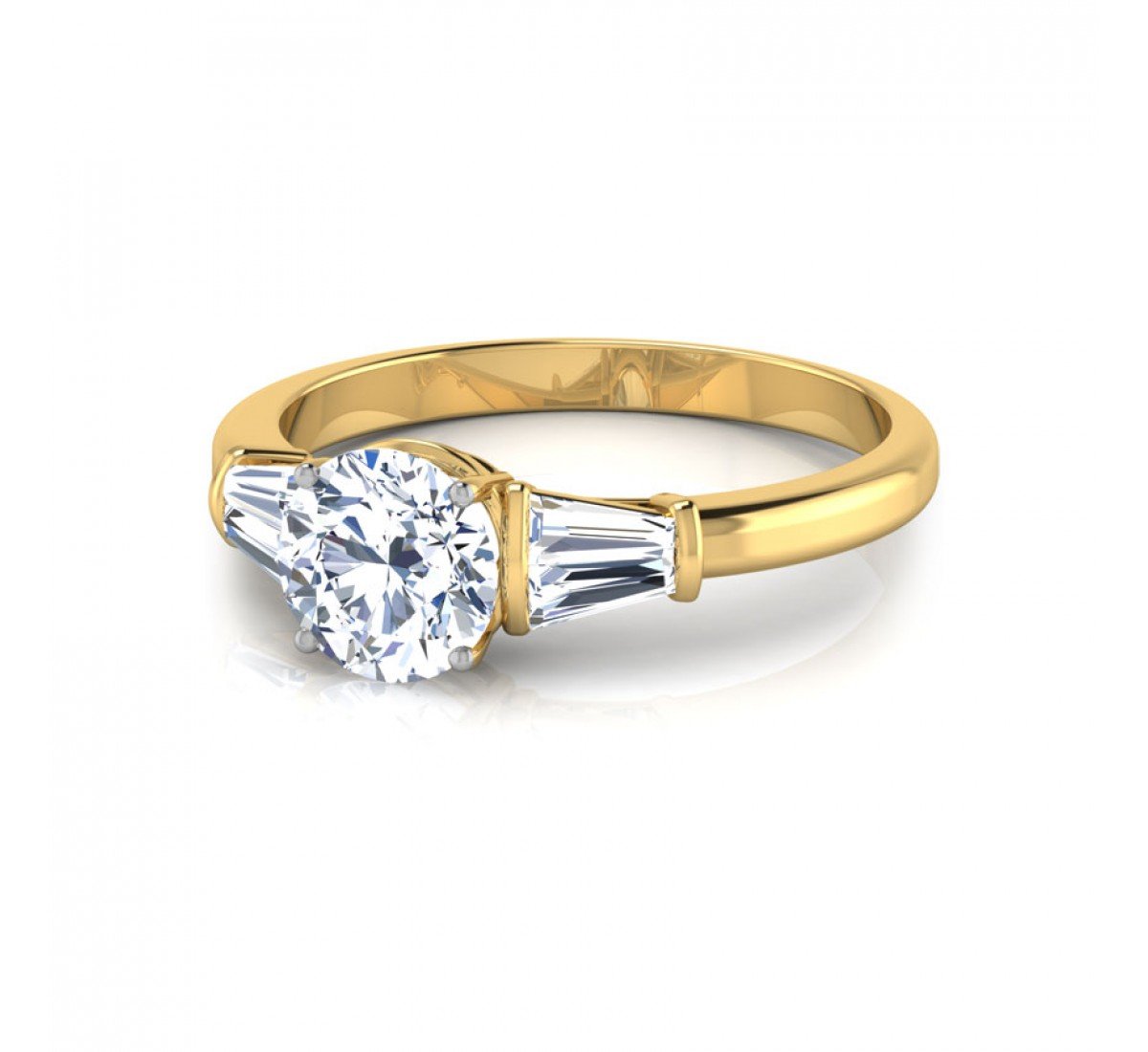 Endless Solitaire Diamond Ring