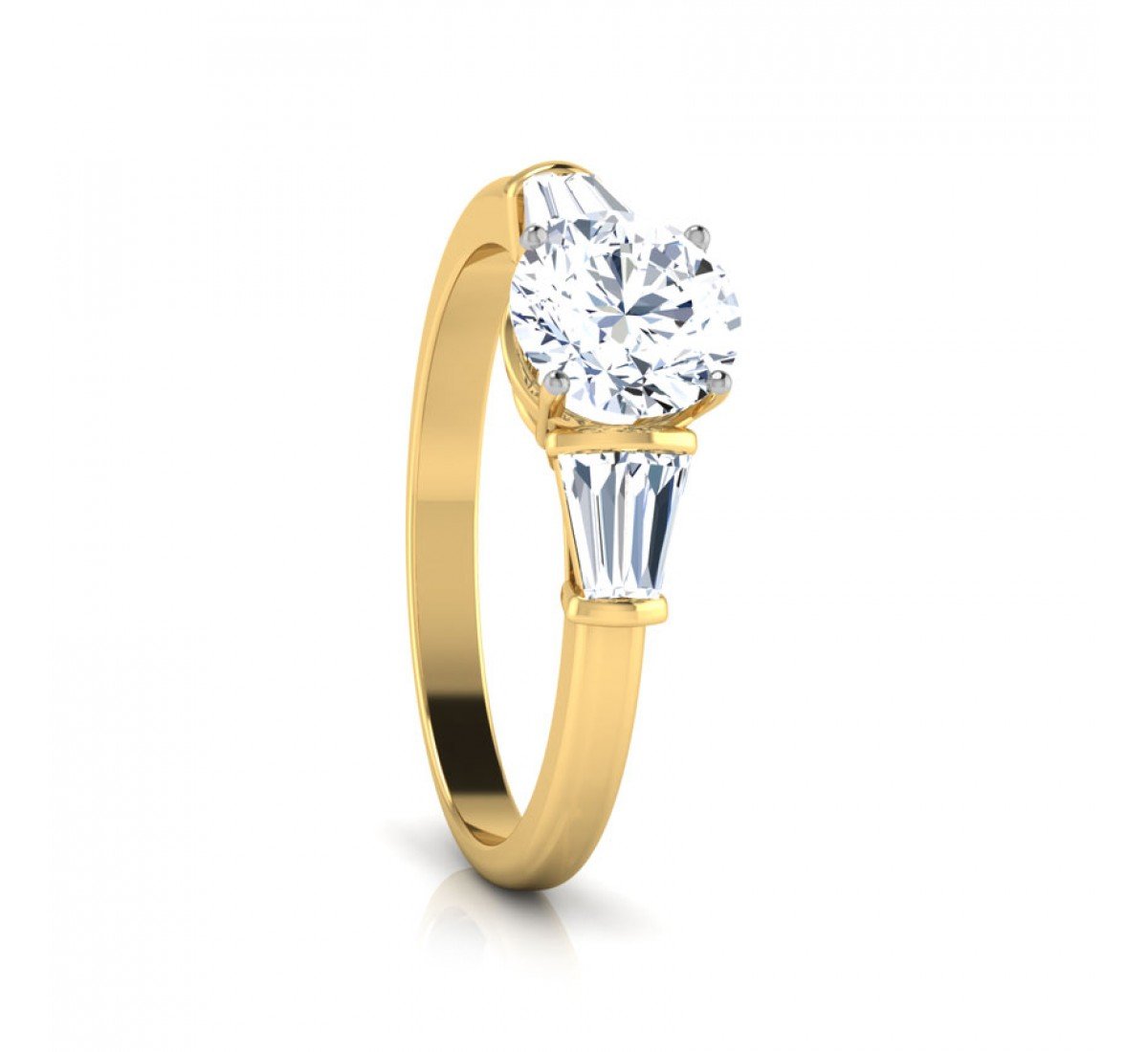 Endless Solitaire Diamond Ring