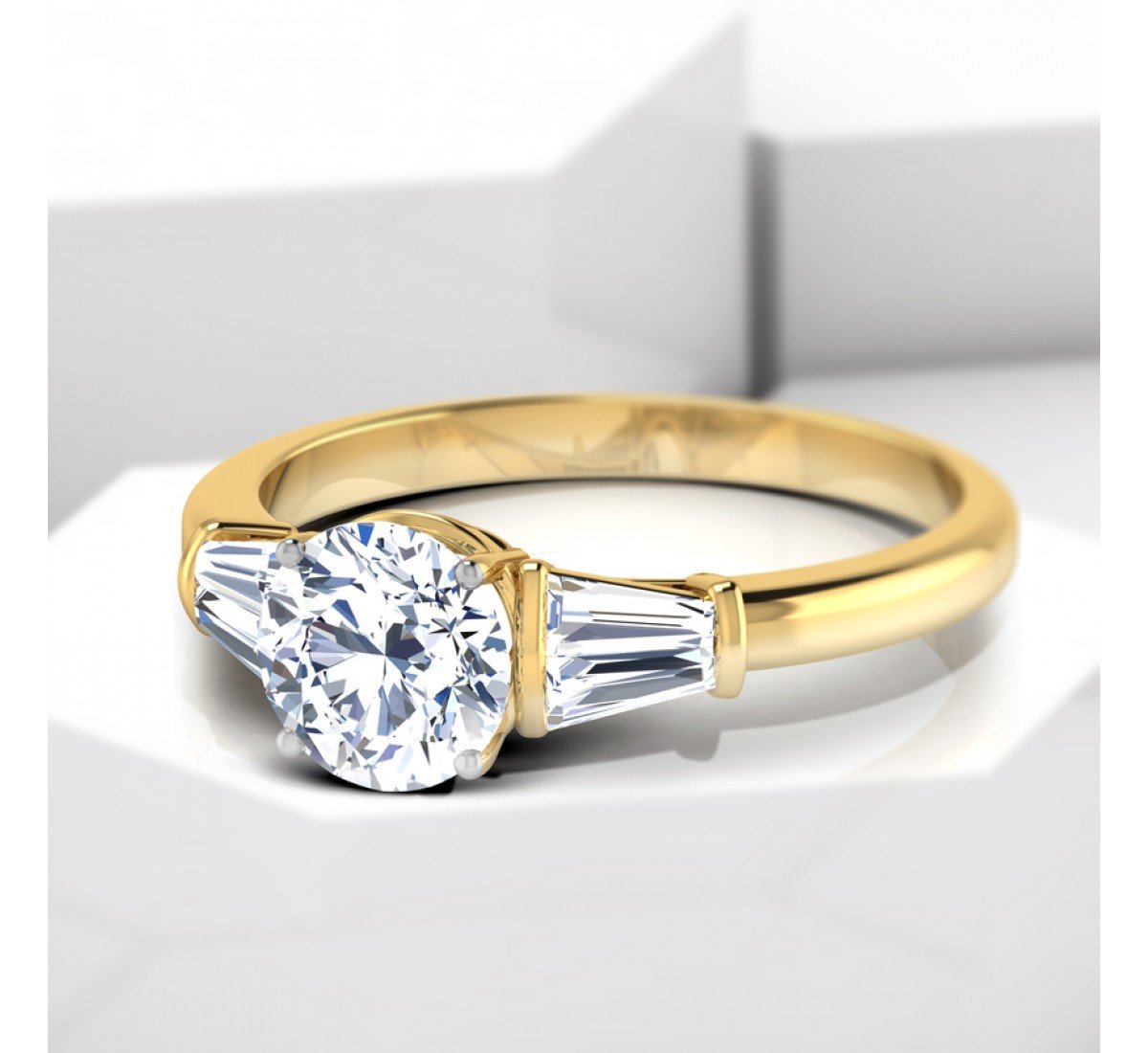 Endless Solitaire Diamond Ring