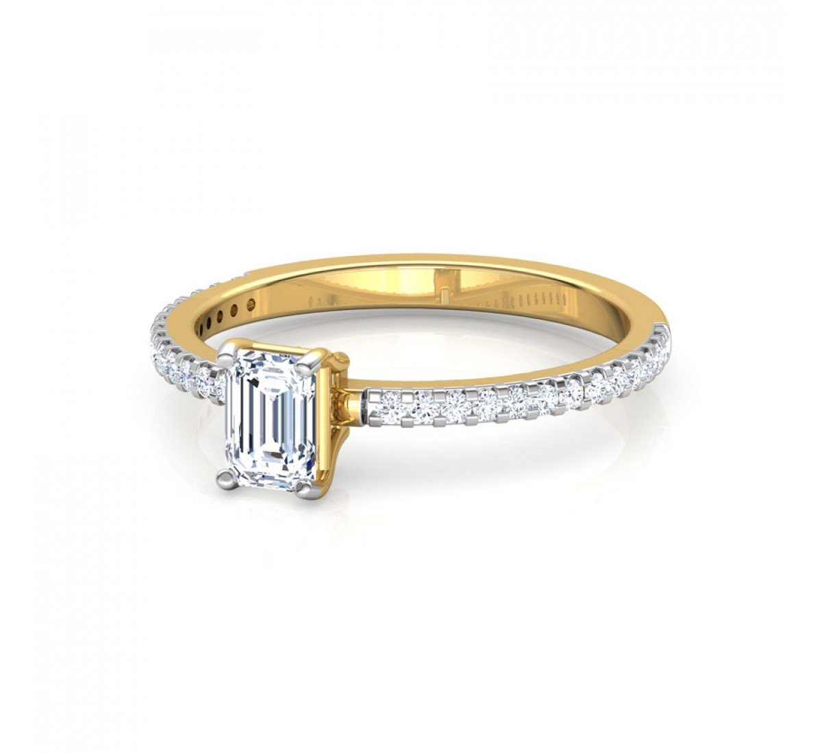 Alene Simple Solitaire Diamond Ring