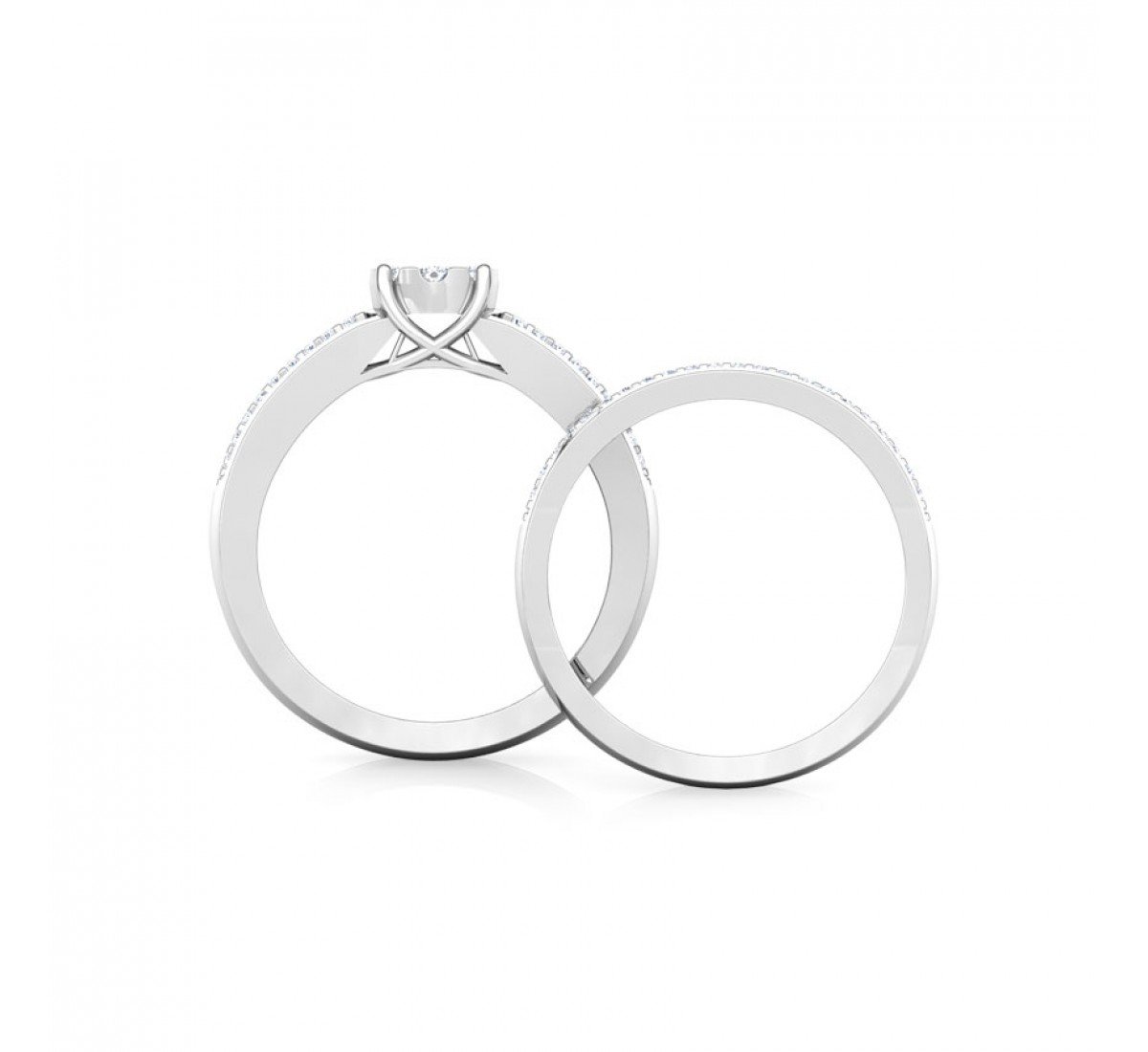 Glinting Solitaire Diamond Ring