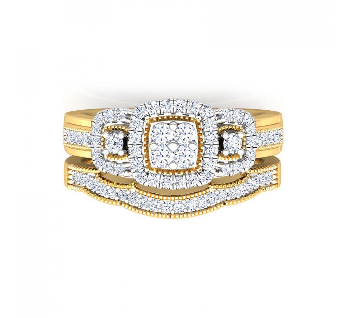 Helix Sparkle Solitaire Diamond Ring