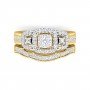 Helix Sparkle Solitaire Diamond Ring