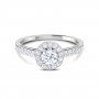 Isabel Round Solitaire Diamond Ring