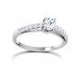 Gardenia Sparkle Diamond Ring