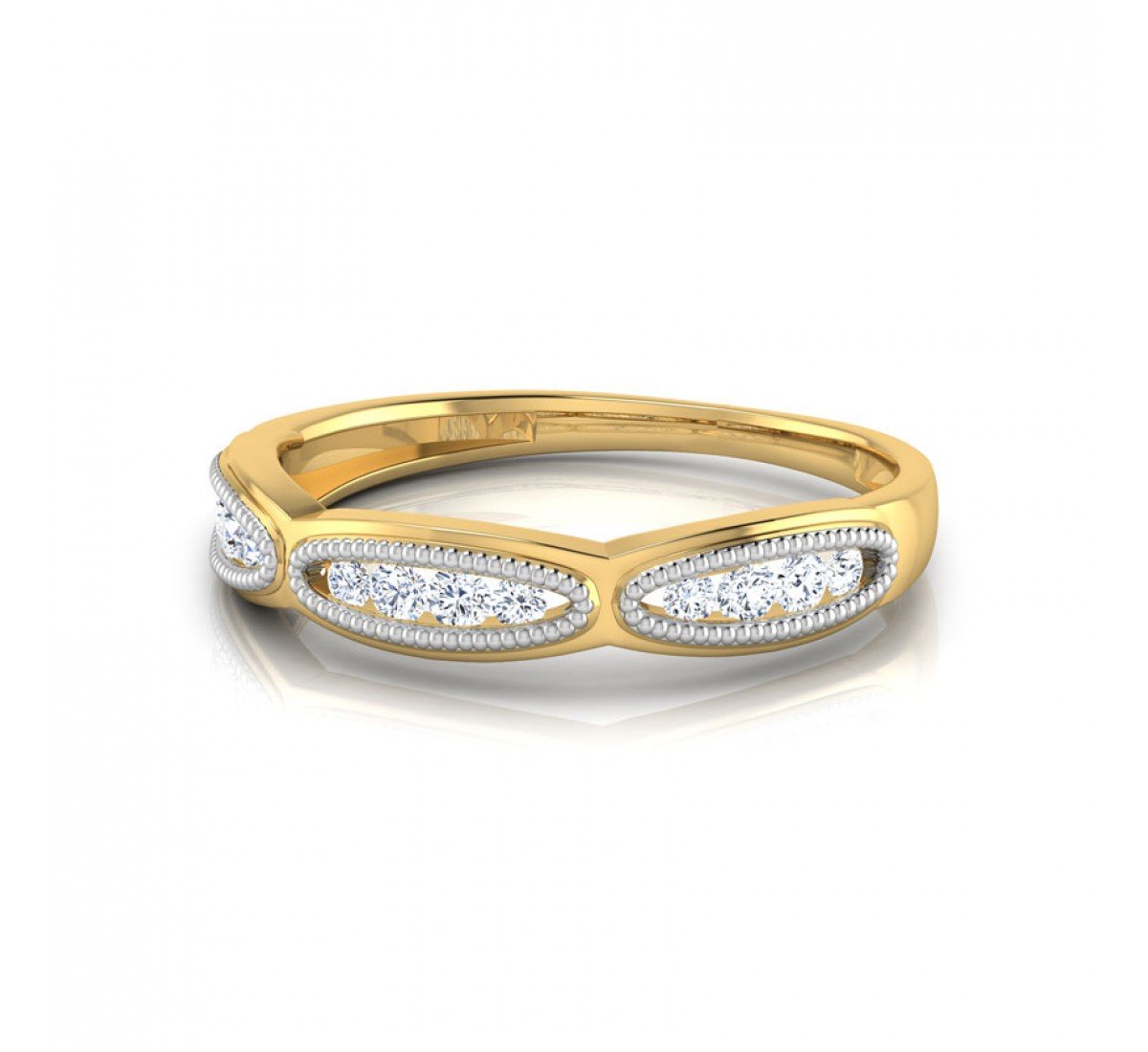 Victorian Vogue Diamond Band