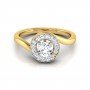 Luminous Mist Solitaire Diamond Ring