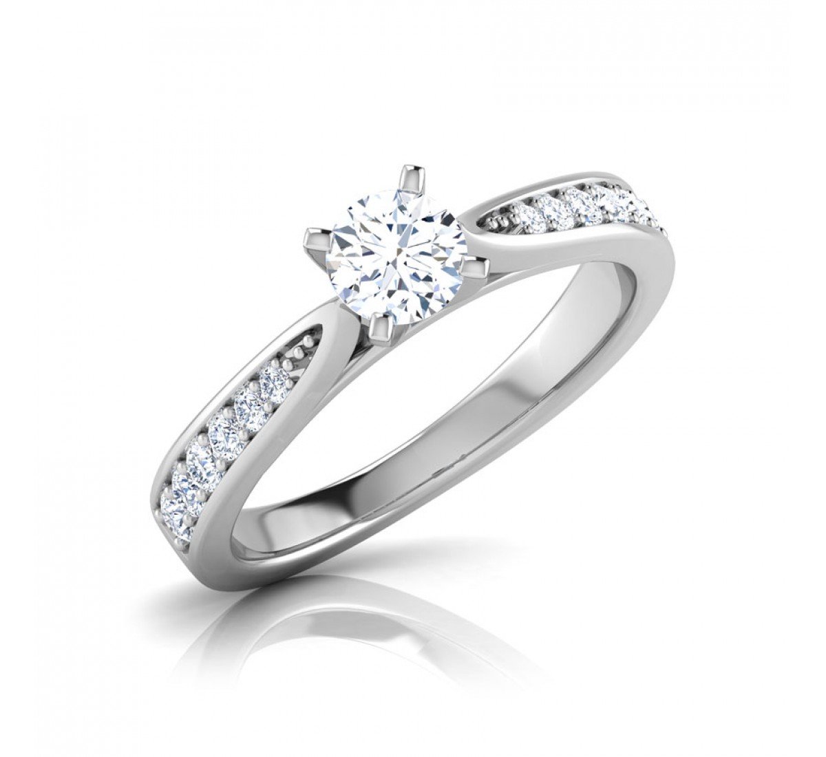 Zest Solitaire Diamond Ring