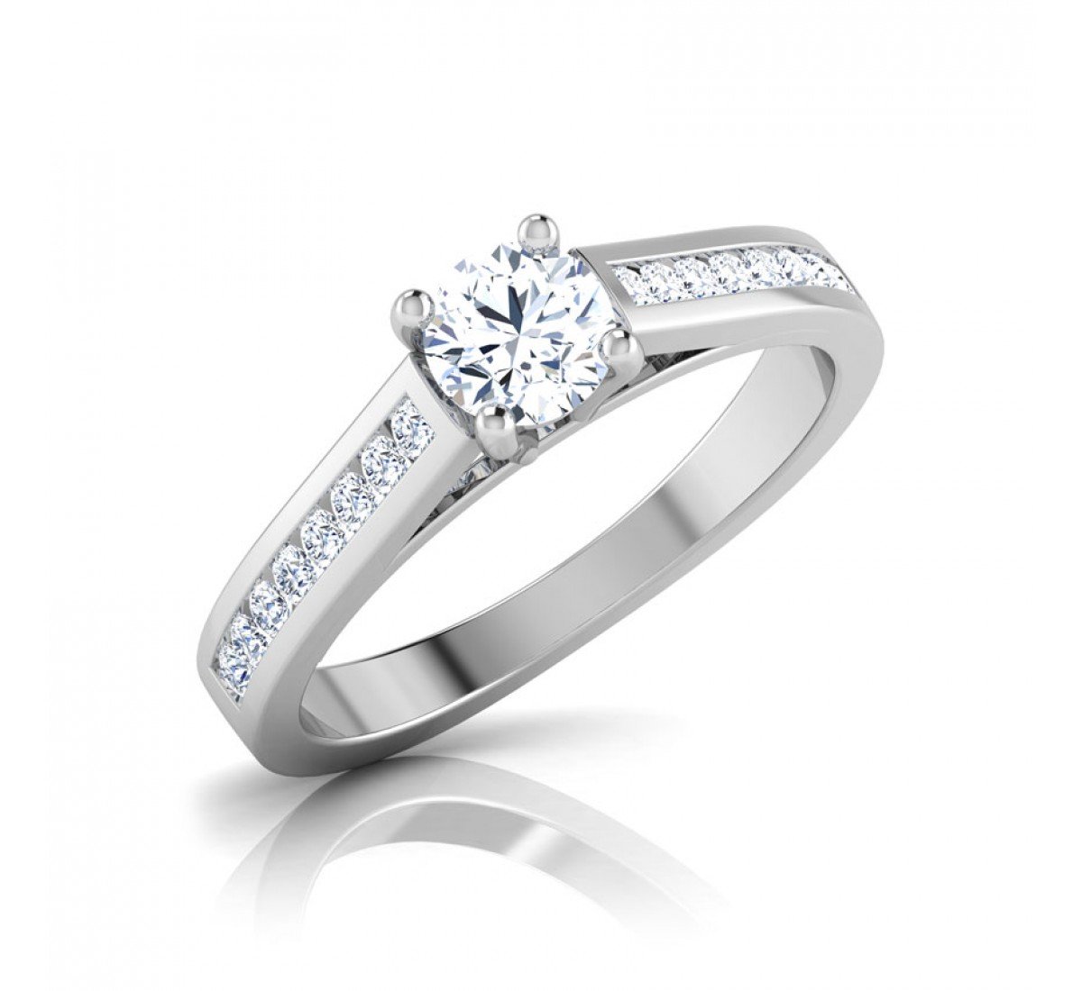 Astranova Hana Solitaire Diamond Ring