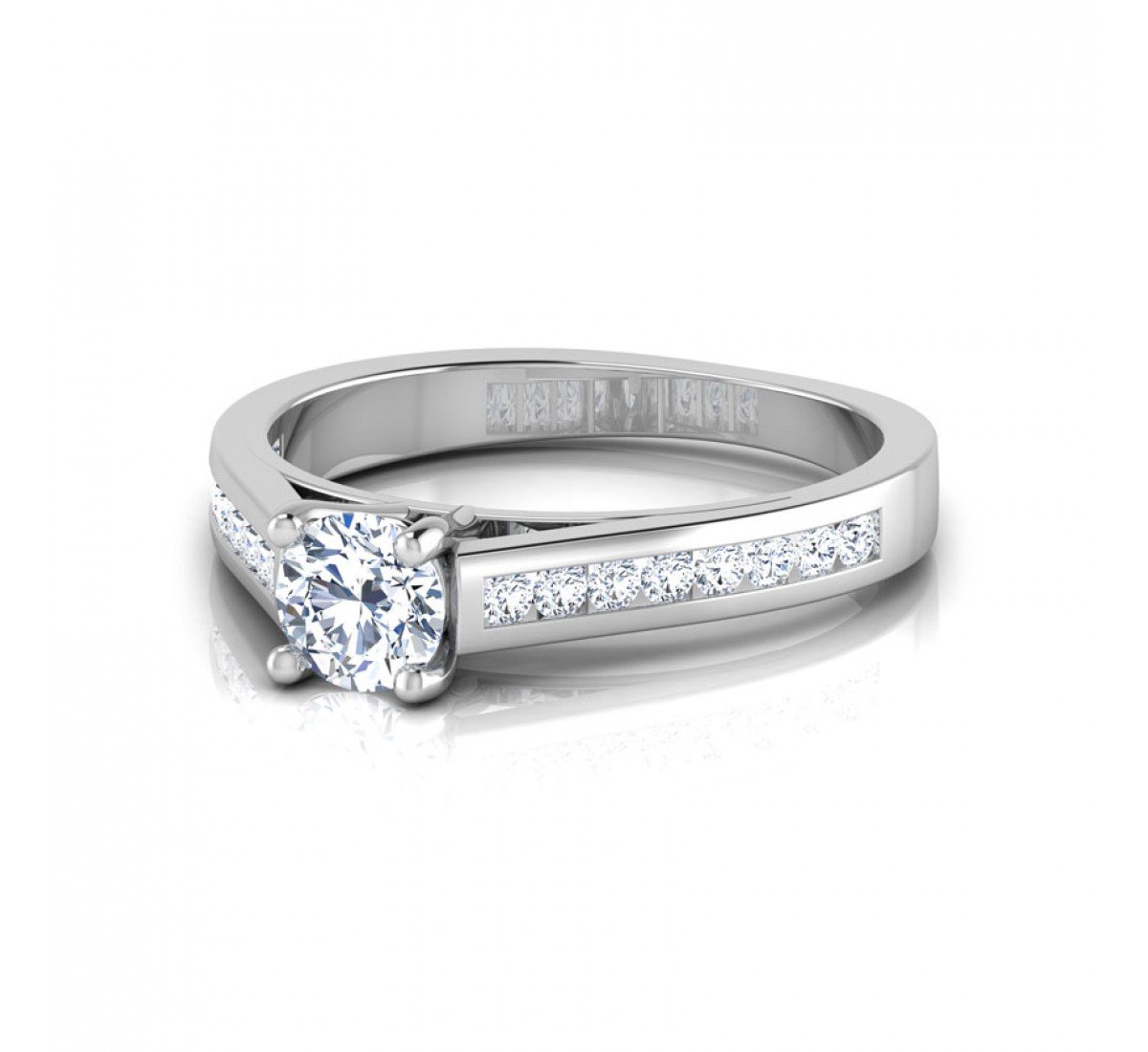 Astranova Hana Solitaire Diamond Ring