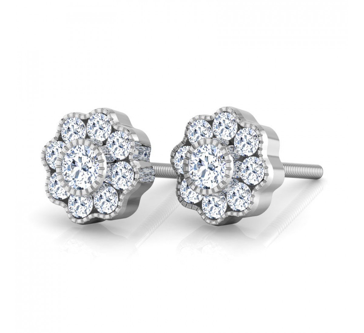 Ataraxy Diamond Earrings