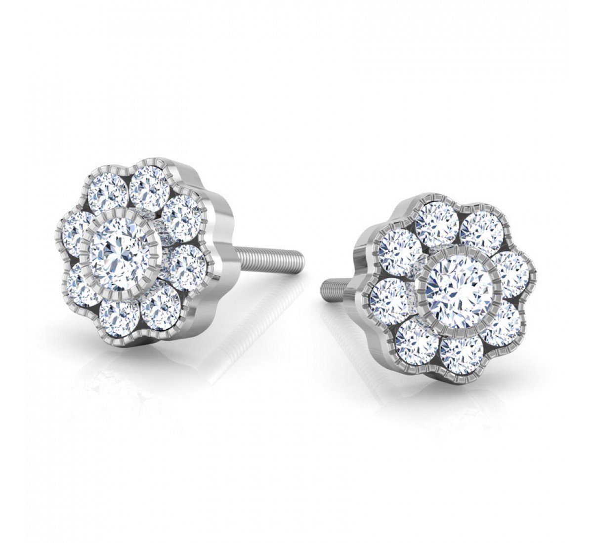 Ataraxy Diamond Earrings